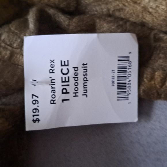 2T Dinosaur Costume - Picture 3 of 3